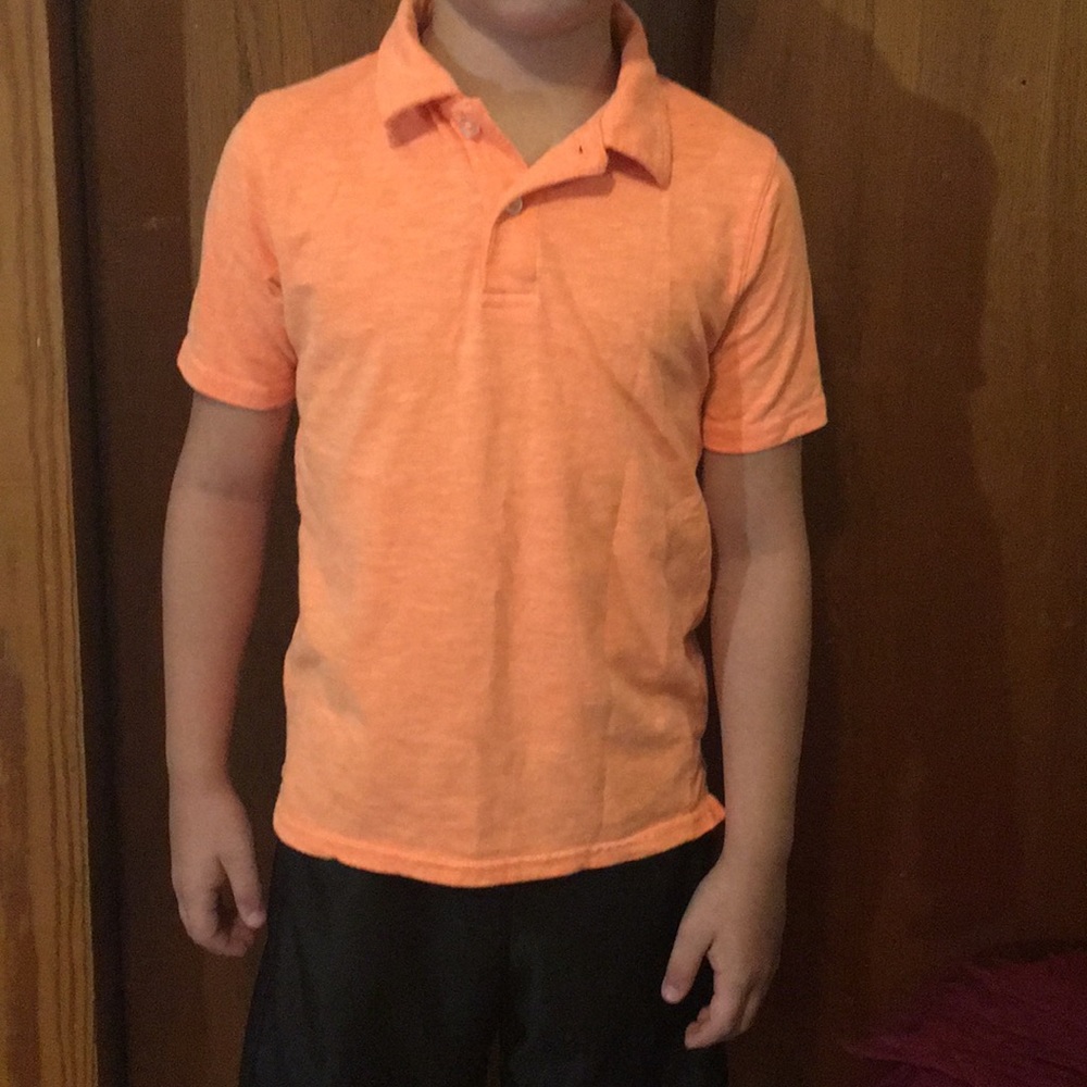 Orange shirt